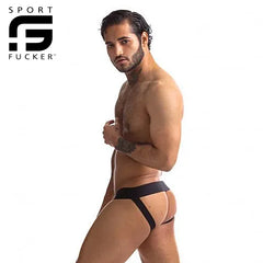 Sport Fucker - Jersey Jock Black / Black