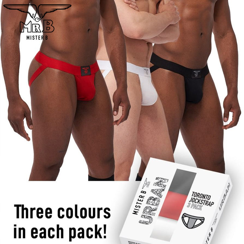 Mister B - Urbane Toronto Jockstrap paquete de 3