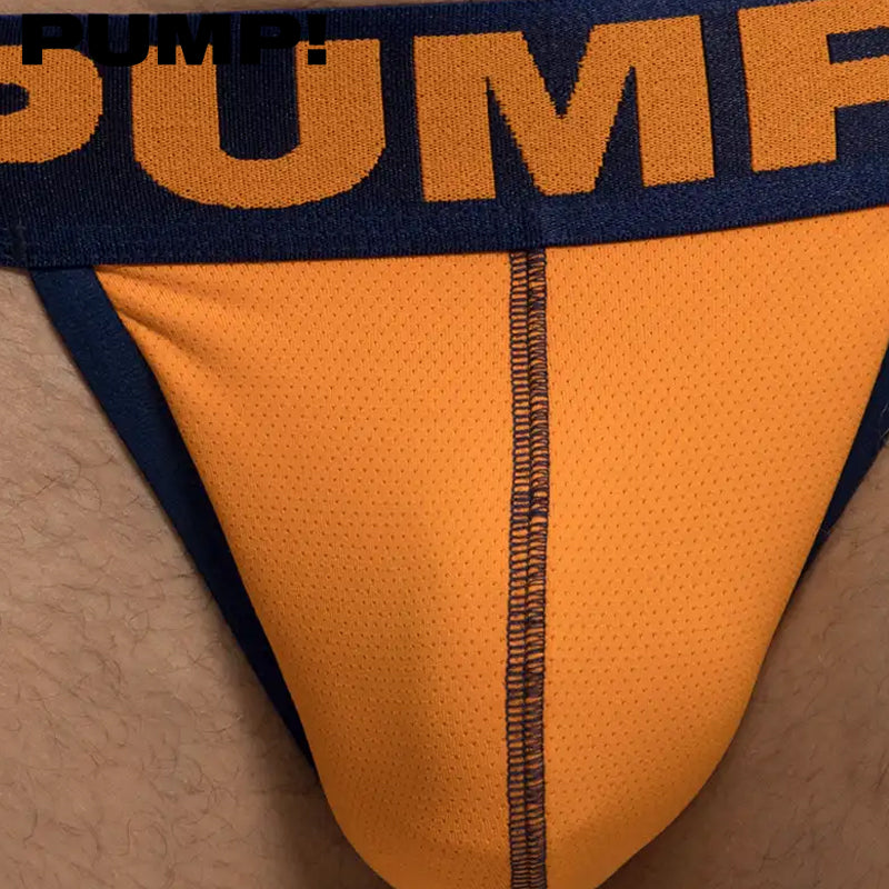 PUMP! - Varsity Jock Jockstrap - Orange