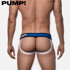 ¡BOMBA! - Suspensorio Titan Jock - Azul/Negro