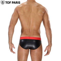 TOF Paris - Fetish Brief - Black-Red