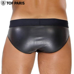 TOF Paris - Fetish Brief - Black-Black