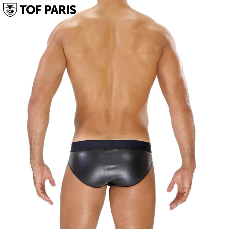 TOF Paris - Fetish Brief - Black-Black