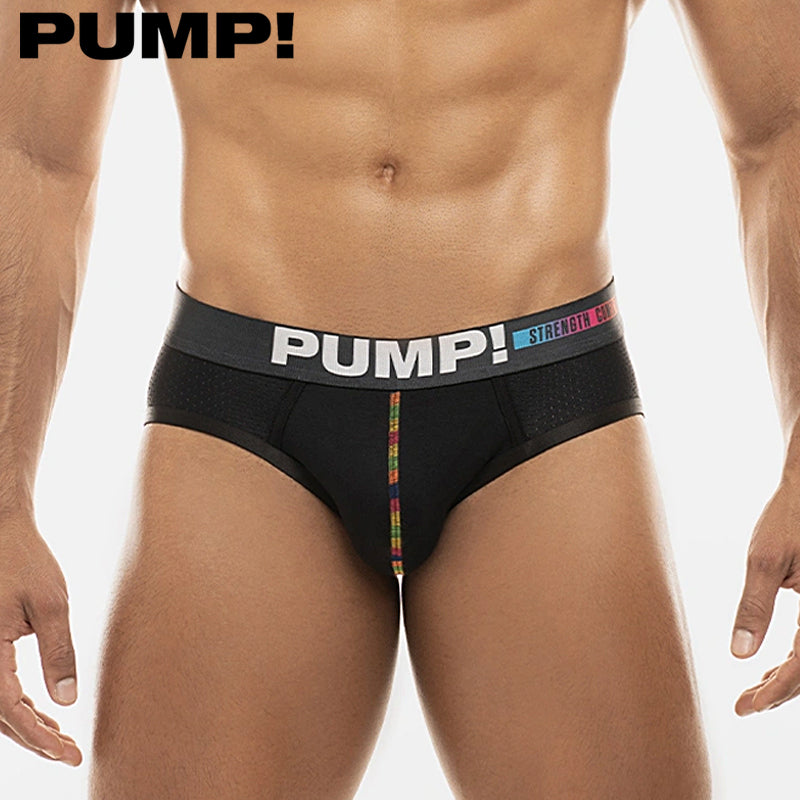 PUMP! - Strength Brief Slip - Schwarz/Pride