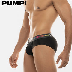 PUMP! - Strength Brief Slip - Schwarz/Pride