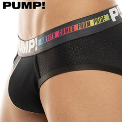 PUMP! - Strength Brief Slip - Schwarz/Pride