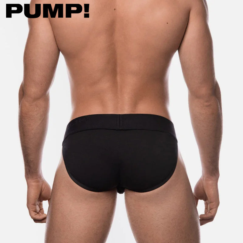 PUMP! - Switch Sidecut Brief - Black