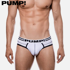 PUMP! - Drop-Kick Brief - White