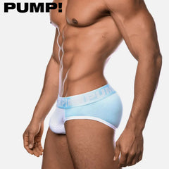 PUMP! - Frost Brief - White/Blue