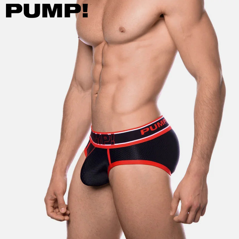 PUMP! - Uppercut Brief - Black