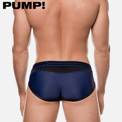 PUMP! - Midnight Brief Slip - Schwarz/Blau