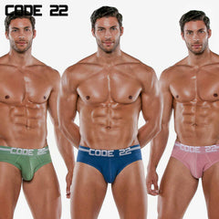 CODE22 - Fun Baumwollslip Multipack - 3er Pack