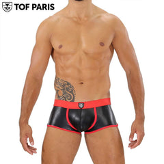 TOF Paris - Boxer Fetiche - Negro-Rojo