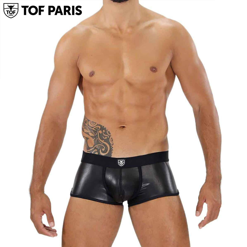 TOF Paris - Fetish Boxer - Black-Black