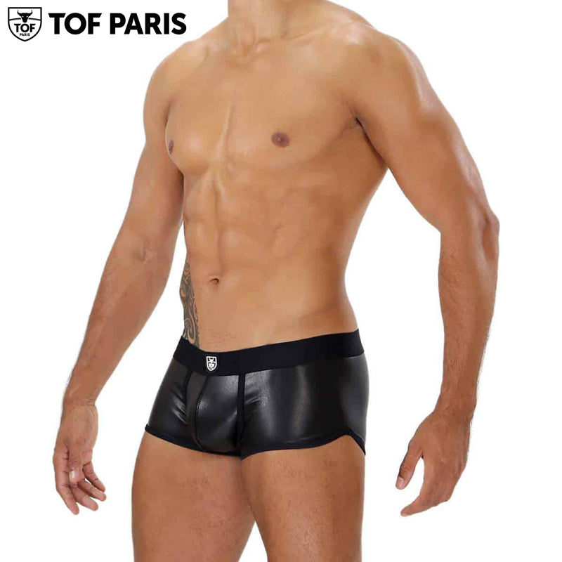 TOF Paris - Fetish Boxer - Black-Black