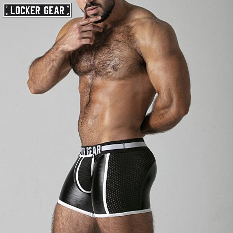 LOCKER GEAR - FULL ACCESS Back Zipper Trunks - White