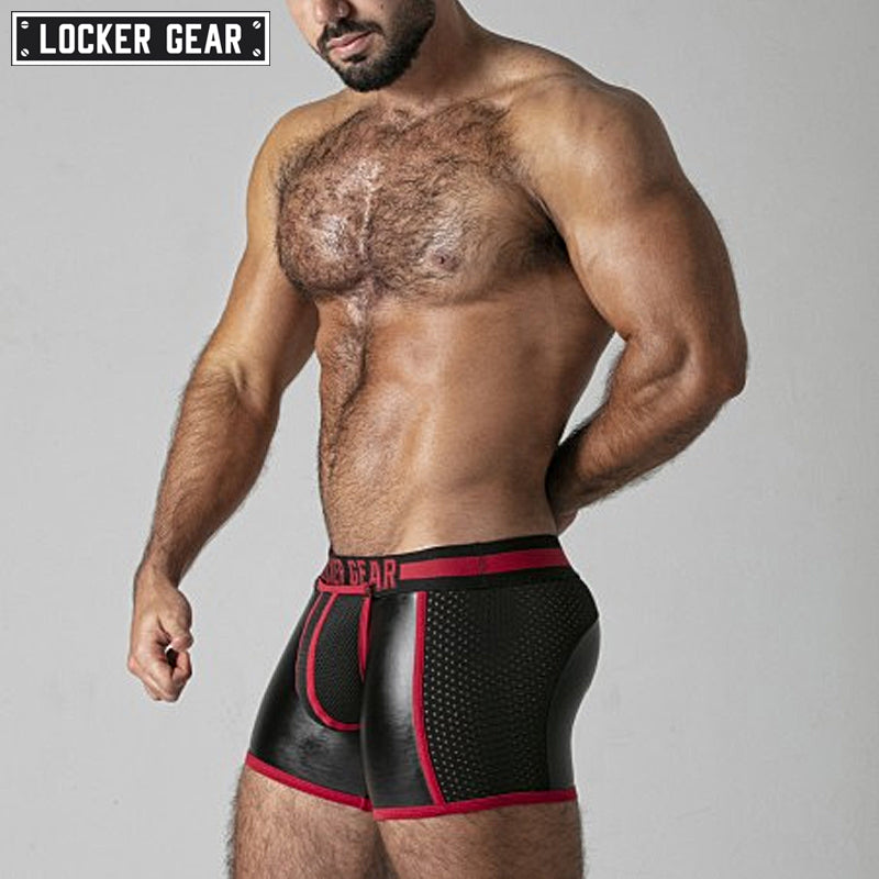 LOCKER GEAR - FULL ACCESS Back Zipper Trunks - Red