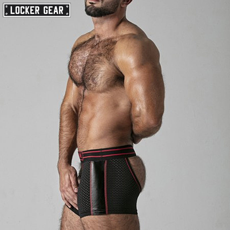 LOCKER GEAR - WATCH IT HARD Chaps - Red