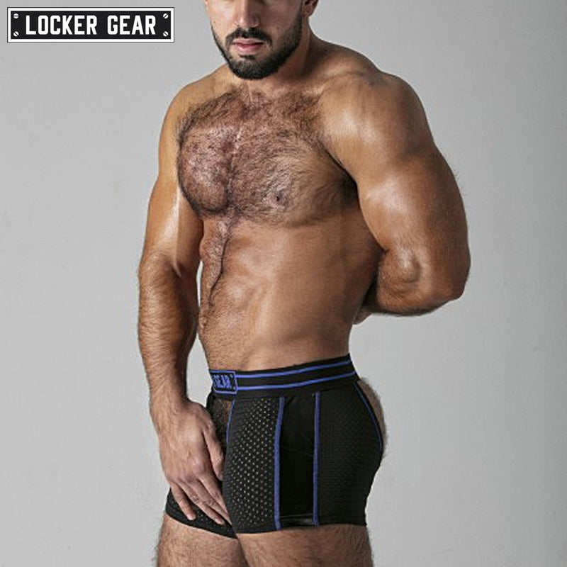 LOCKER GEAR - WATCH IT HARD Chaps - Blue