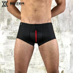 BOXER - Neo Boxer Short - Double Zip - Red