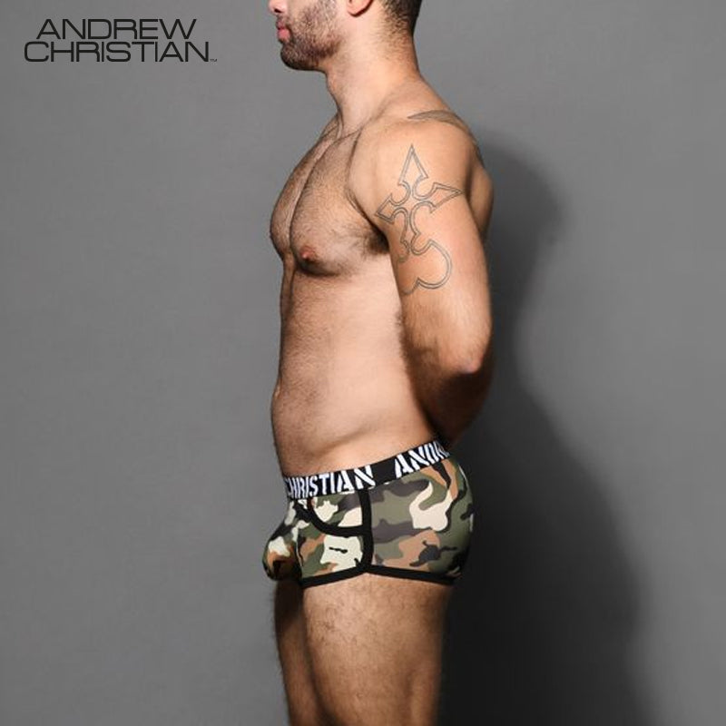 Andrew Christian-DOORBUSTER! Camouflage Pocket Boxer w/ Almost Naked