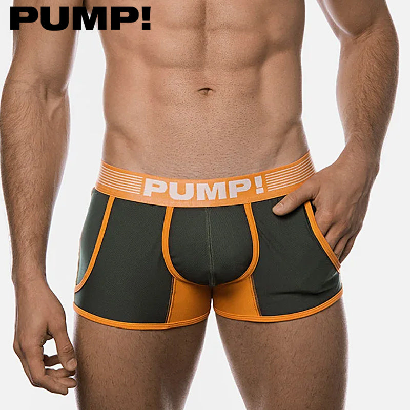 PUMP! - Squad Jogger Boxershorts - Grün/Orange