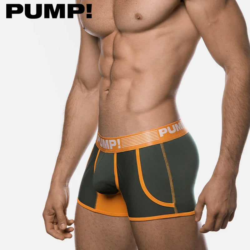 PUMP! - Squad Jogger Boxershorts - Grün/Orange