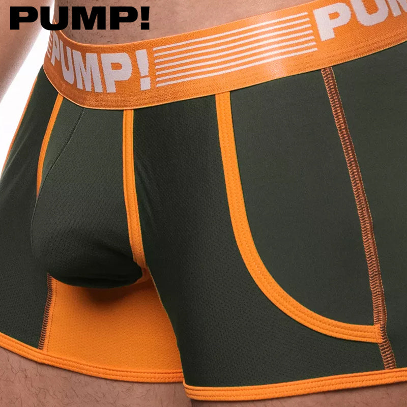 PUMP! - Squad Jogger Boxershorts - Grün/Orange