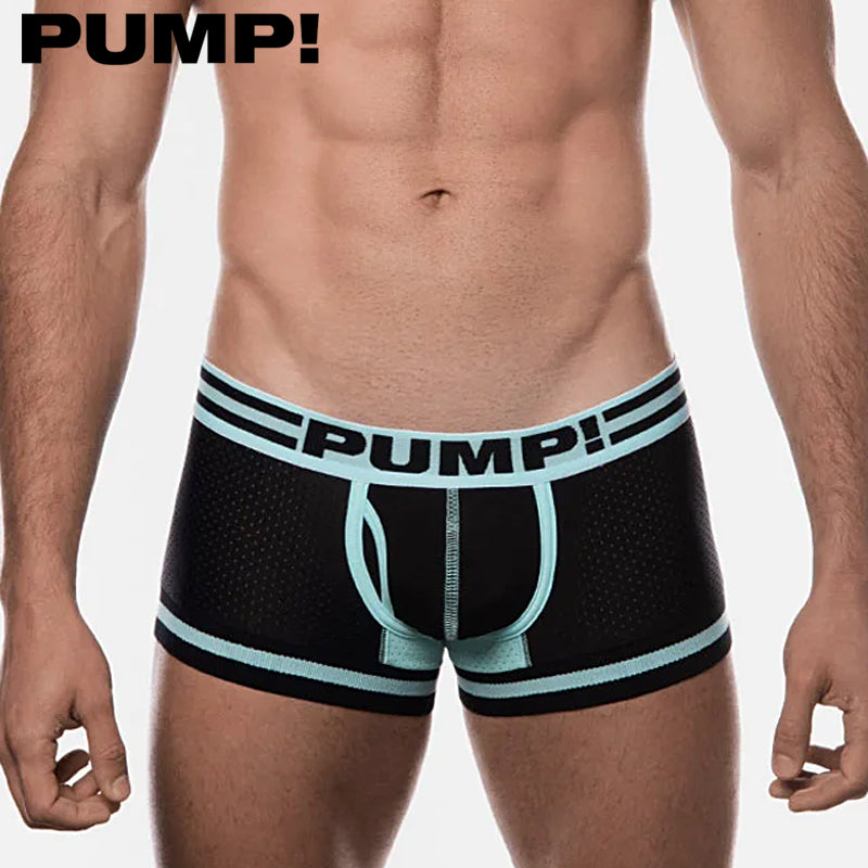 PUMP! - Touchdown Hypotherm Boxershorts - Schwarz/Blau