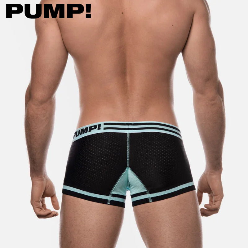 PUMP! - Touchdown Hypotherm Boxershorts - Schwarz/Blau