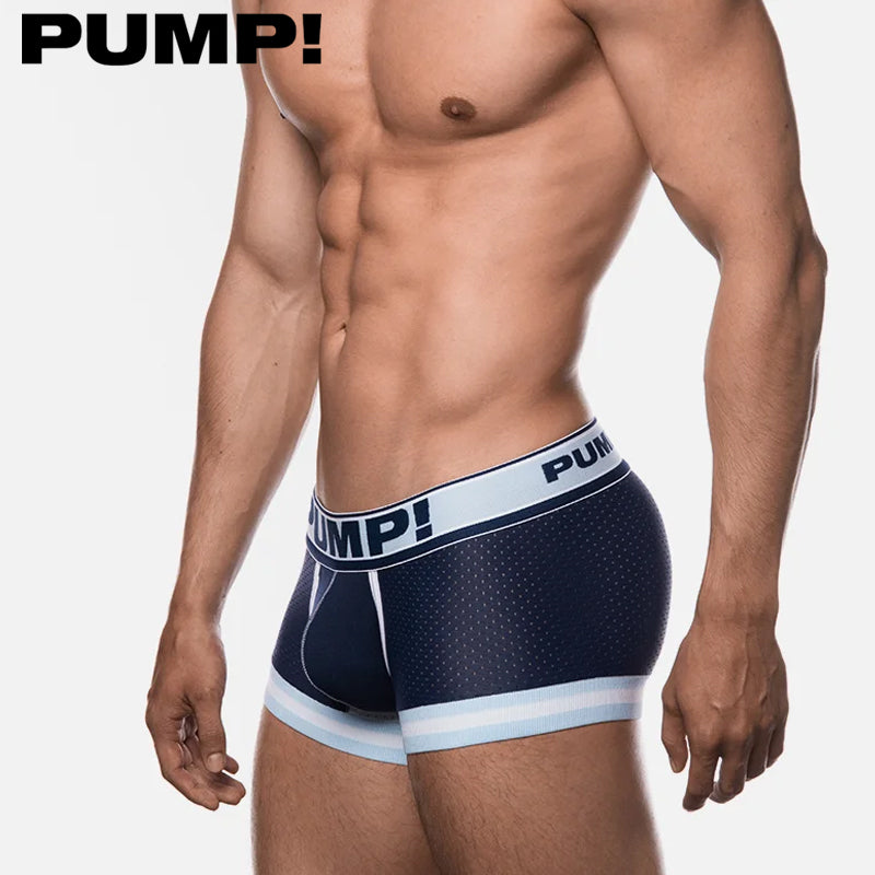 PUMP! - Touchdown Blue Steel Boxershorts - Blau