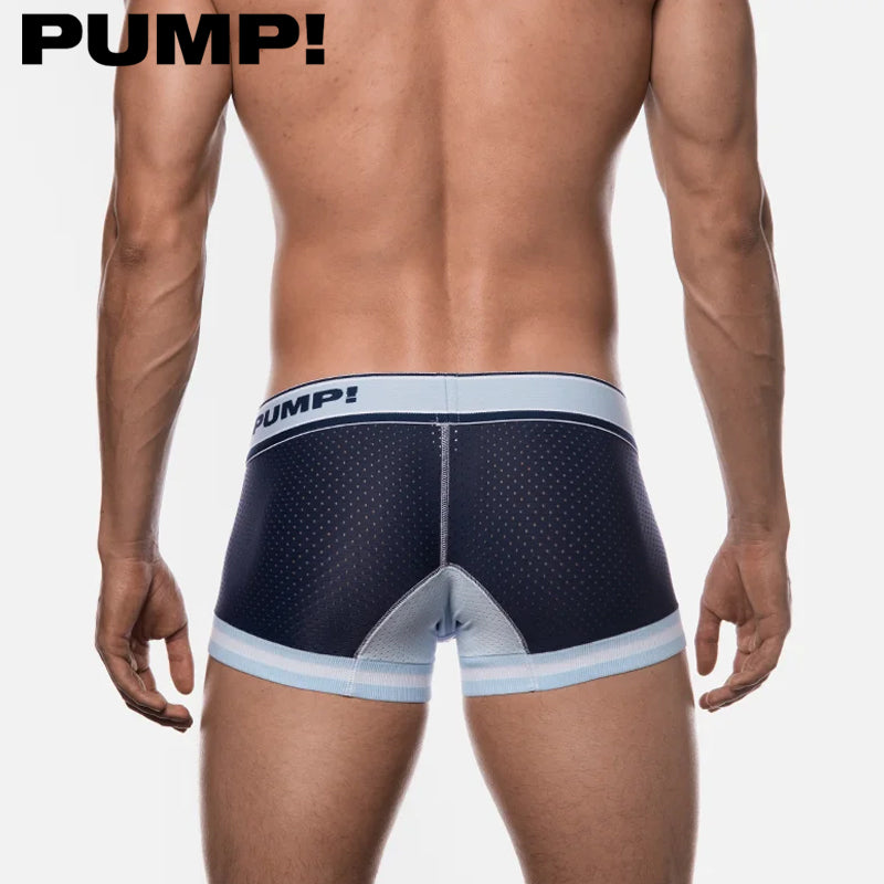 PUMP! - Touchdown Blue Steel Boxershorts - Blau