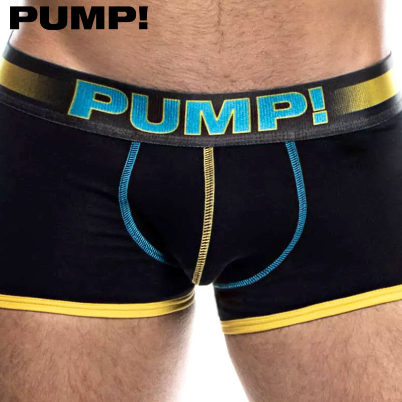 PUMP! - Play Yellow Boxershorts - Schwarz