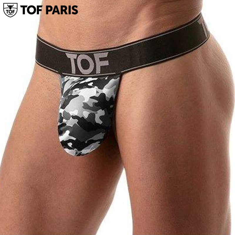 TOF Paris - Iconic Stringless Thong - Camo