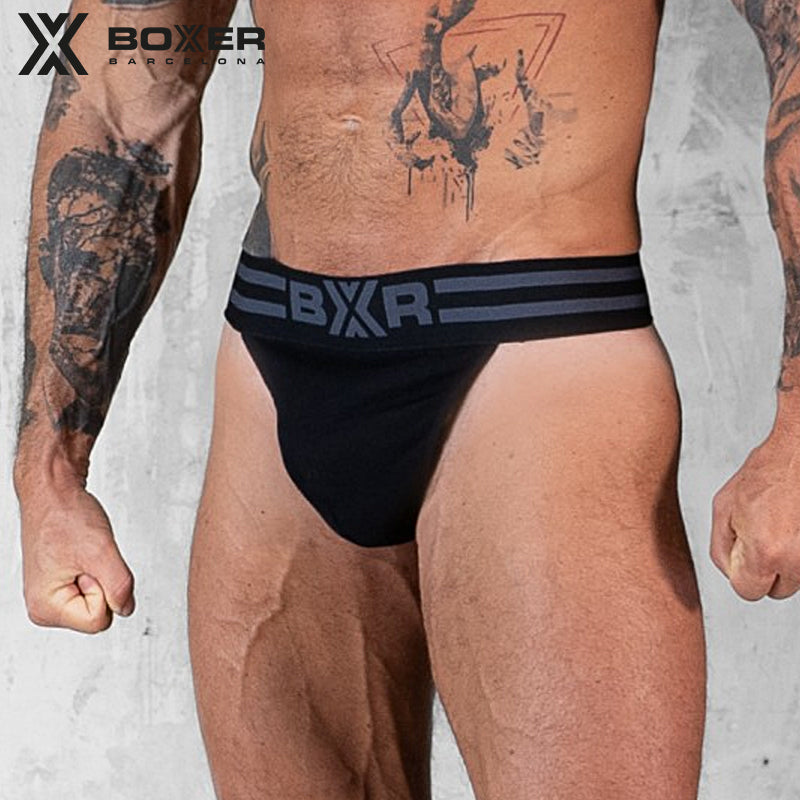 BOXER - Tanga BXR Thong - Black