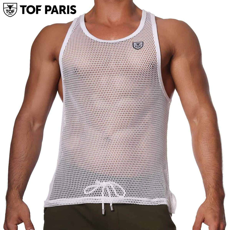 TOF Paris - Camiseta sin mangas Rio - Blanco 