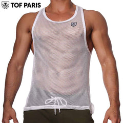 TOF Paris - Camiseta sin mangas Rio - Blanco 