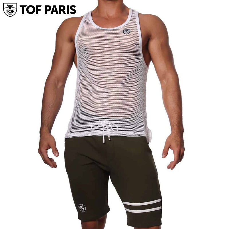 TOF Paris - Camiseta sin mangas Rio - Blanco 