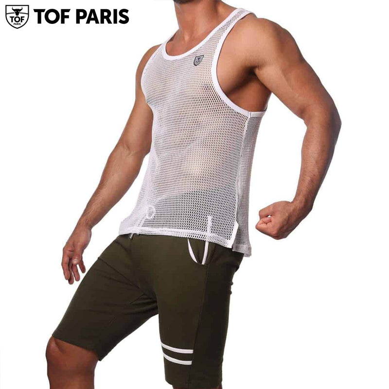 TOF Paris - Camiseta sin mangas Rio - Blanco 