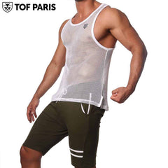 TOF Paris - Camiseta sin mangas Rio - Blanco 