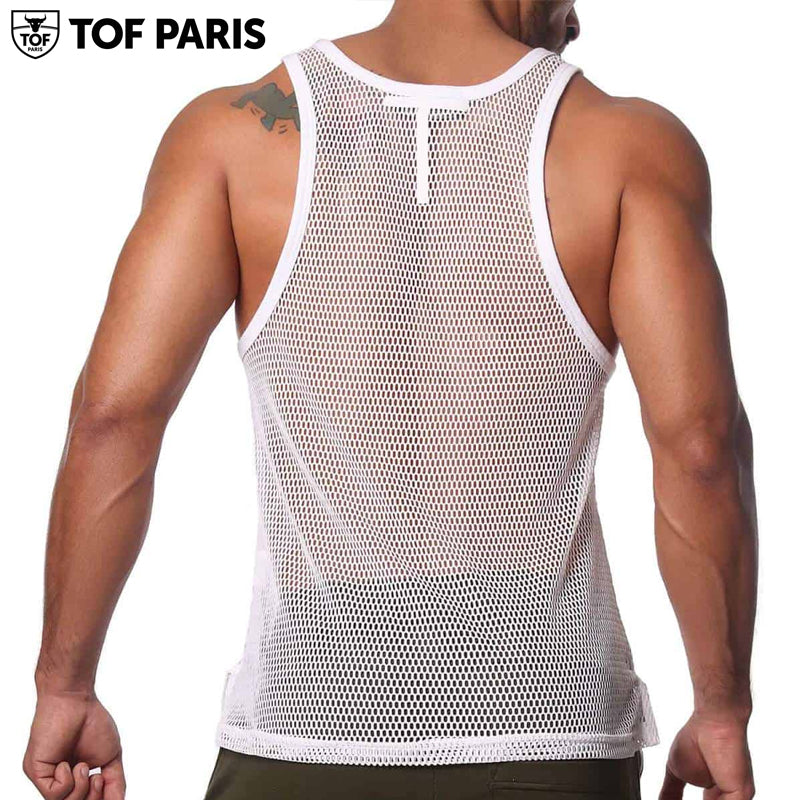 TOF Paris - Camiseta sin mangas Rio - Blanco 