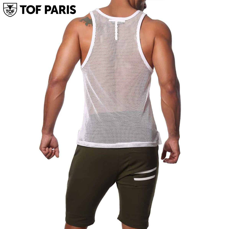 TOF Paris - Camiseta sin mangas Rio - Blanco 