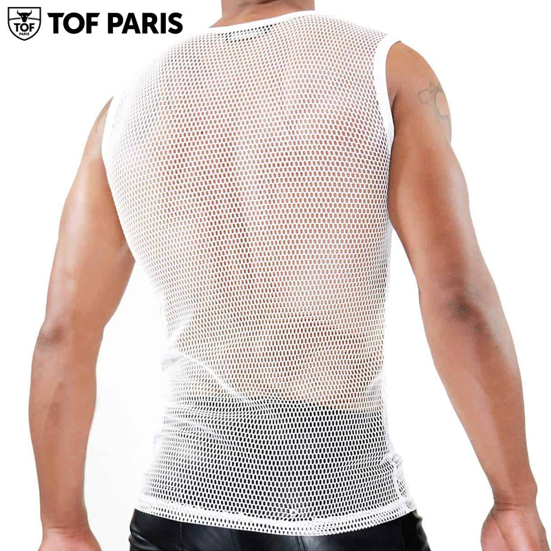 TOF Paris - Spartacus Tank Top - White/White