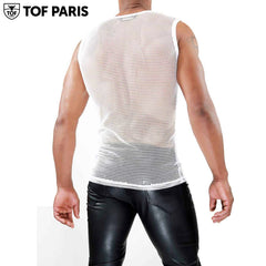 TOF Paris - Spartacus Tank Top - White/White