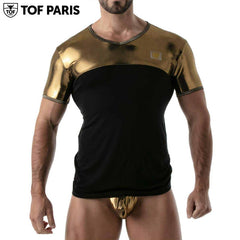 TOF Paris - Metal T-shirt - Golden