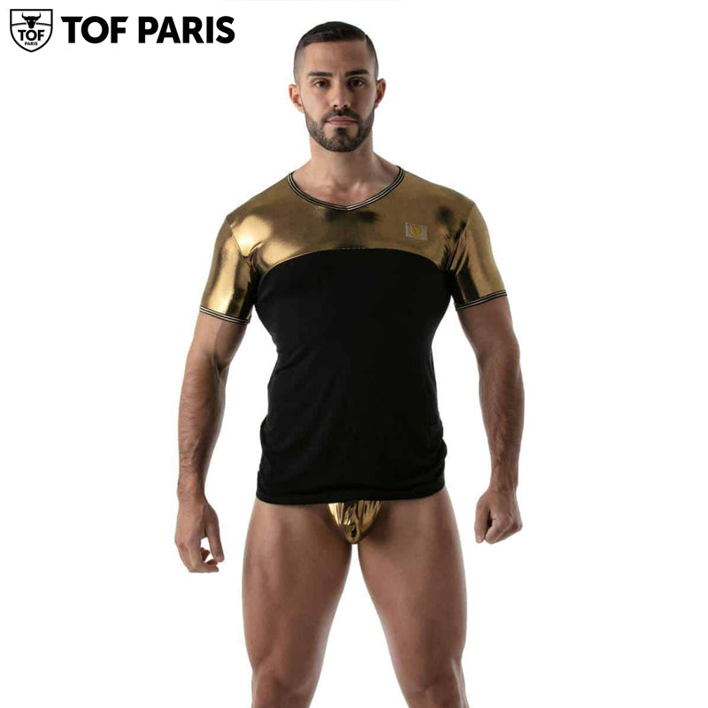 TOF Paris - Metal T-shirt - Golden