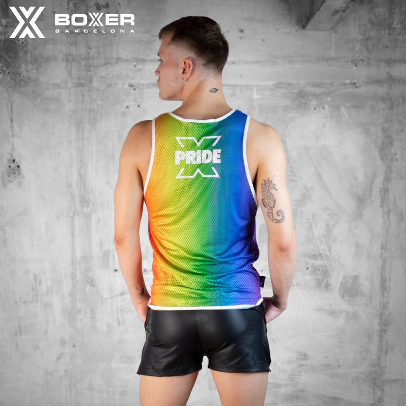 BOXER - X-Boyz Aircool Vest Tank Top - PRIDE