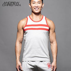 Andrew Christian-Phys. Ed. Varsity Tank - Grey