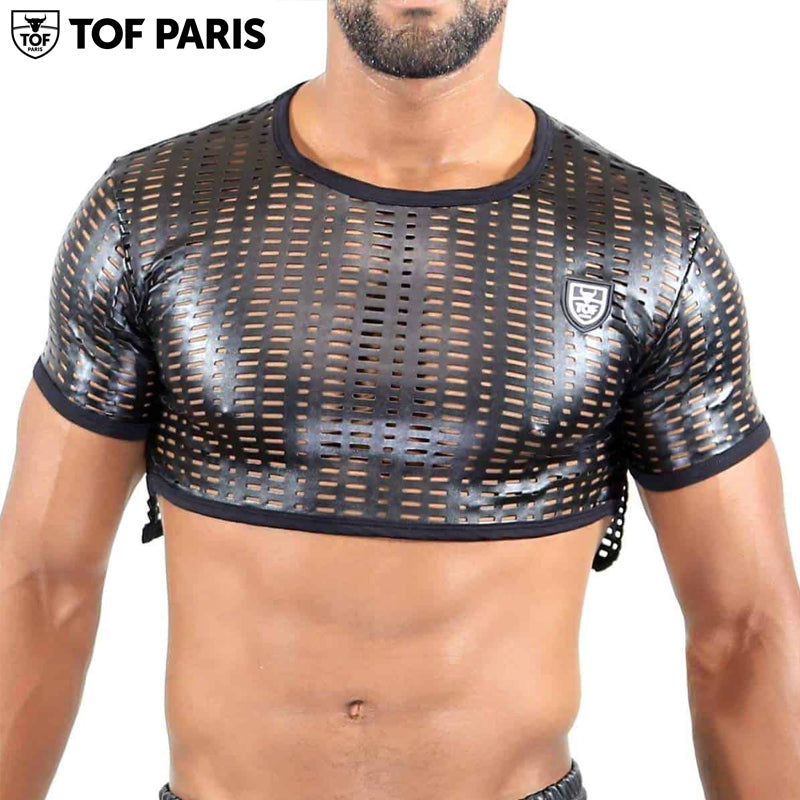 TOF Paris - Centurion Crop Top - Black