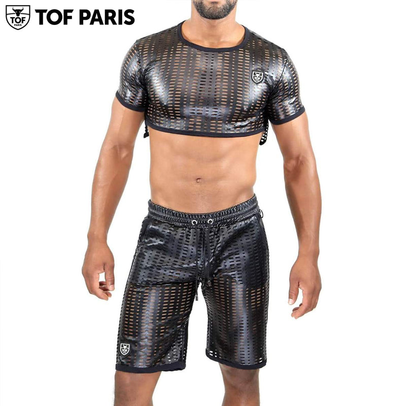 TOF Paris - Centurion Crop Top - Black